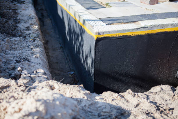 Professional Crawl Space Encapsulation technician working in Athens, PA